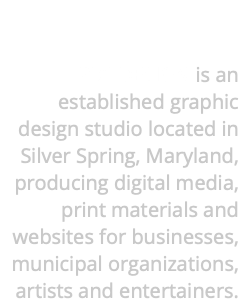  PIXI DESIGN is an established graphic design studio located in Silver Spring, Maryland, producing digital media, print materials and websites for businesses, municipal organizations, artists and entertainers. 